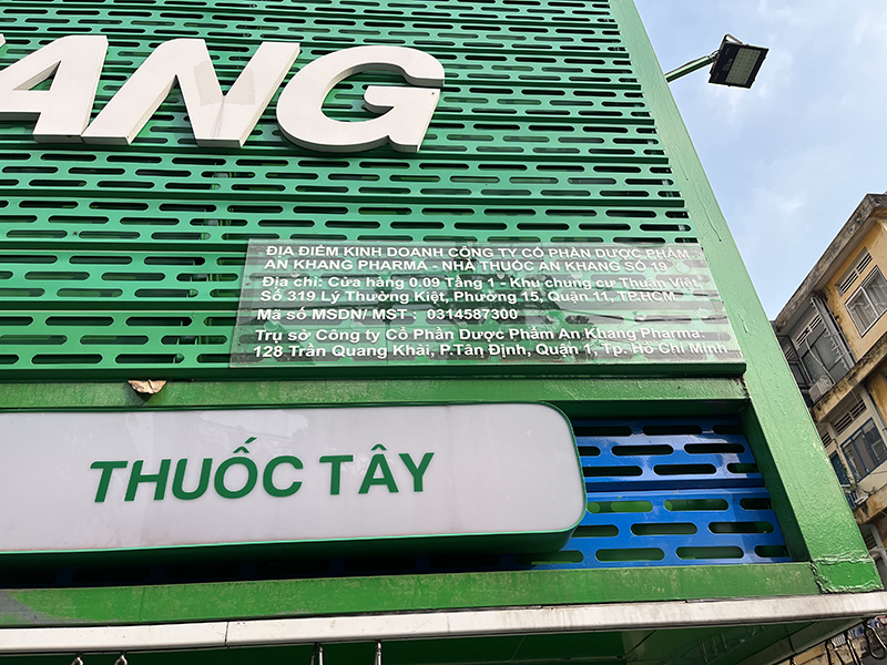319 Lý Thường Kiệt, Quận 11, TP. Hồ Chí Minh (Chung cư Thuận Việt)